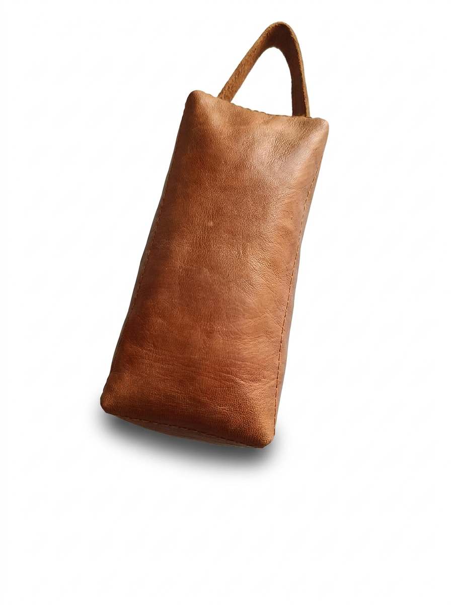 Handcrafted Genuine Leather Toiletry Bag – Vintage Travel Dopp Kit for Men & Women