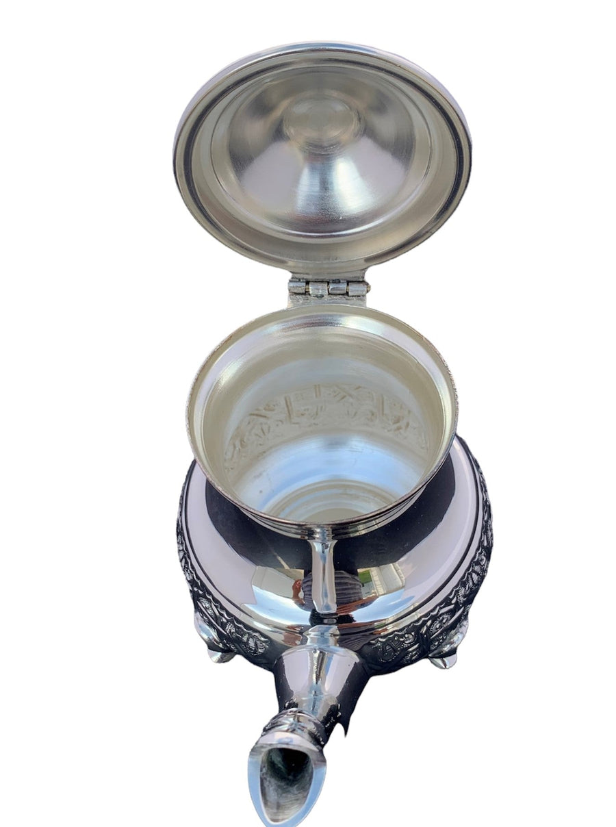 Imported Handmade Moroccan Teapot with Built In Tea Infuser Filter, Bring Home a Beautifully Functional Near East Tradition, 16 OZ.