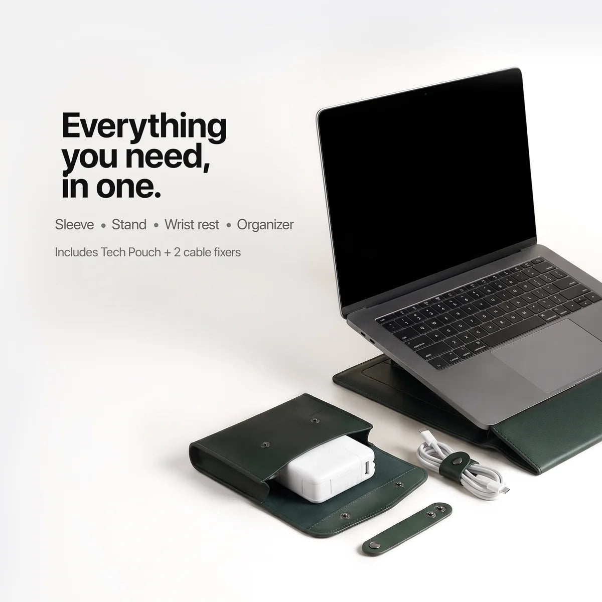 Karchel Fold Sleeve — Laptop Case, Stand & Wrist Rest
