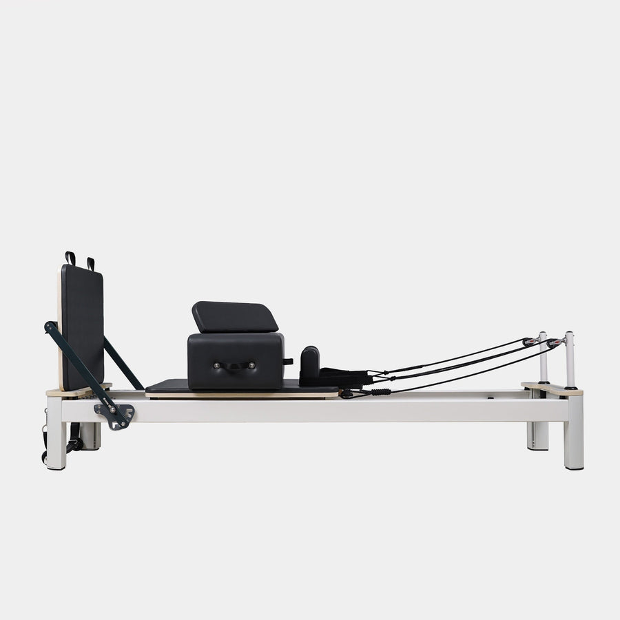 Aluminum Pilates Reformer, a Pilates reformer for home or studio use