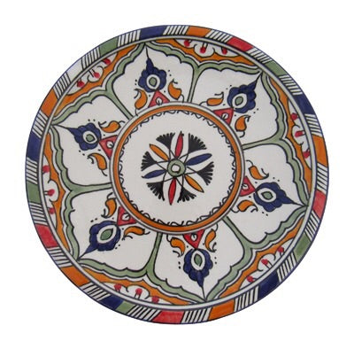 Platter, handmade in Fes, Morocco