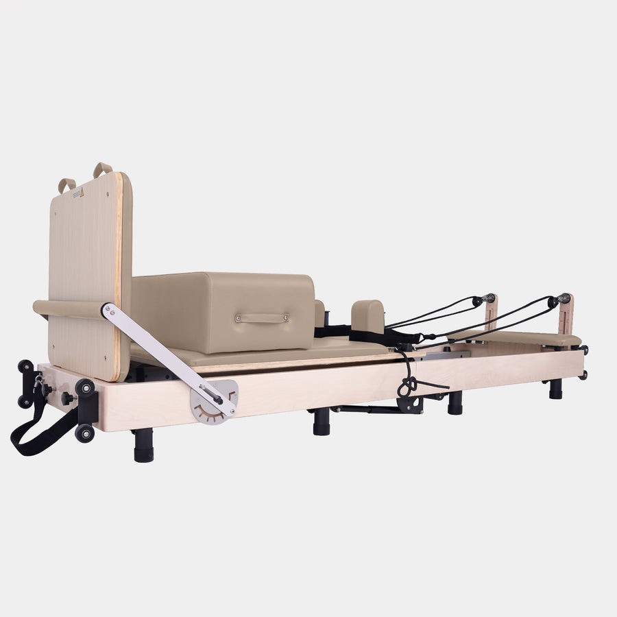 Maple Foldable Pilates Reformer — Studio-Level Foldable Reformer