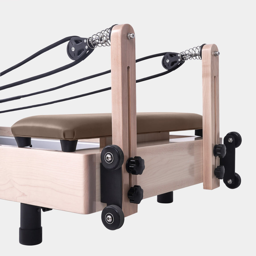 Maple Foldable Pilates Reformer — Studio-Level Foldable Reformer