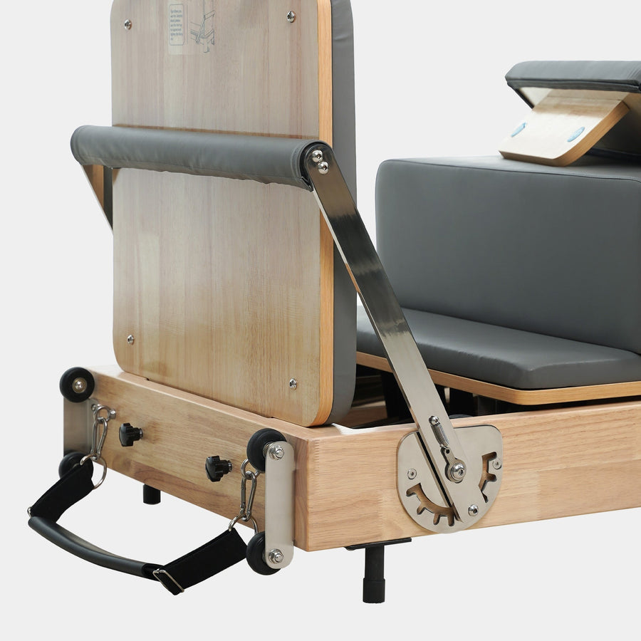Foldable Solid-Wood Pilates Reformer