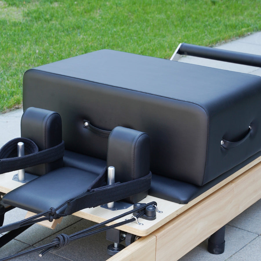 Oak Foldable Pilates Reformer — Studio-Level Foldable Reformer