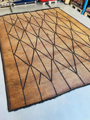 Vintage Tuareg Mat – 390 x 302 cm (One of a Kind)