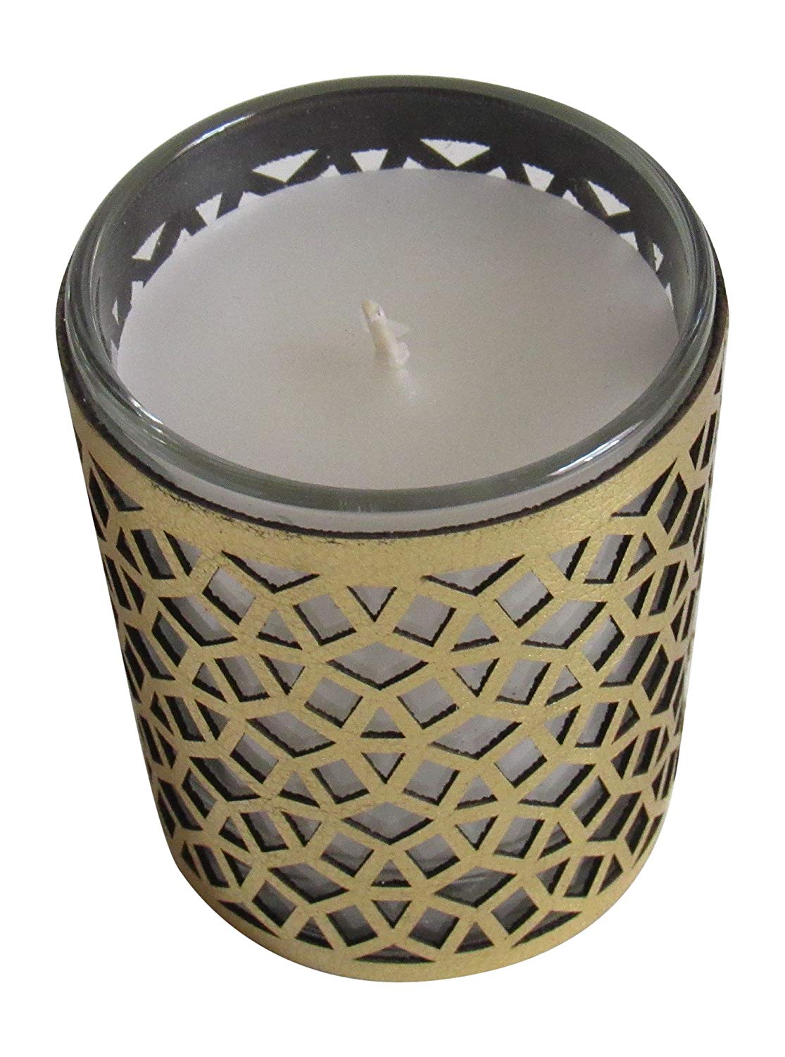 Moroccan Amber Scented Candle , Gold, 6 oz
