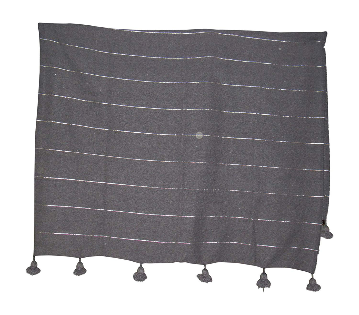 White Wool Throw Blanket, handmade in Fes, Morocco