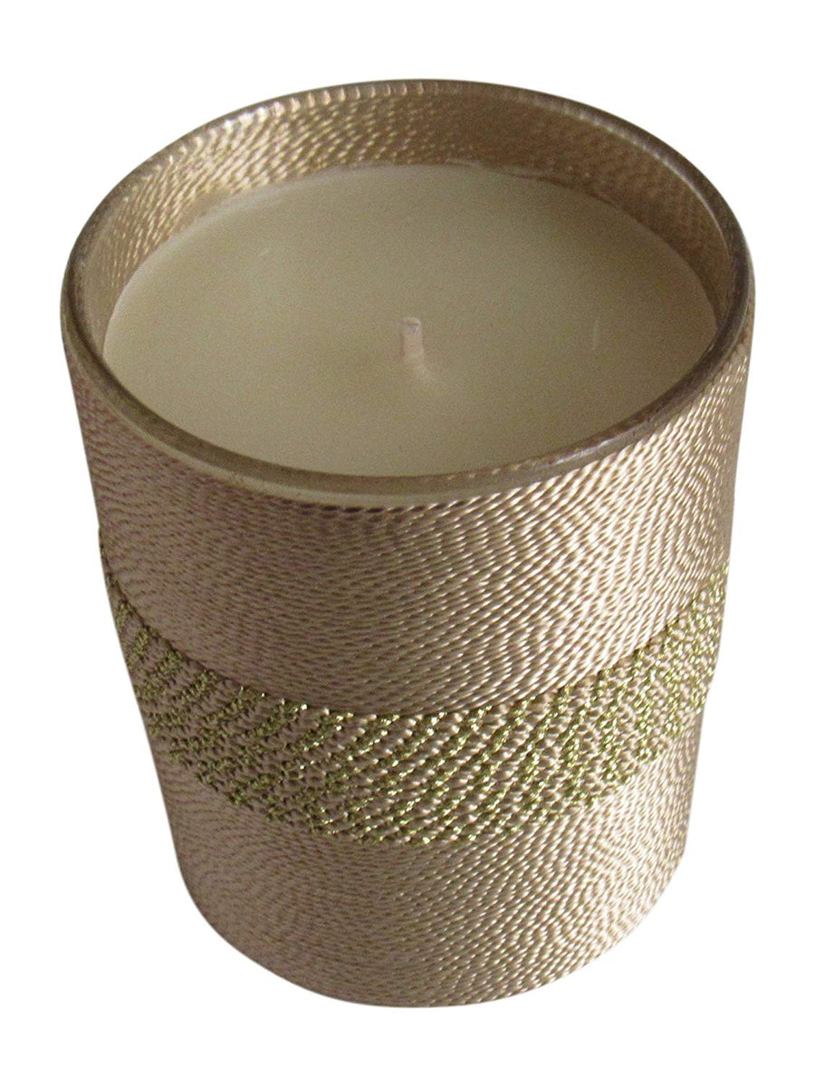 F Moroccan Scented Candle, Fresh Fig Blossoms and Herbs 6 oz