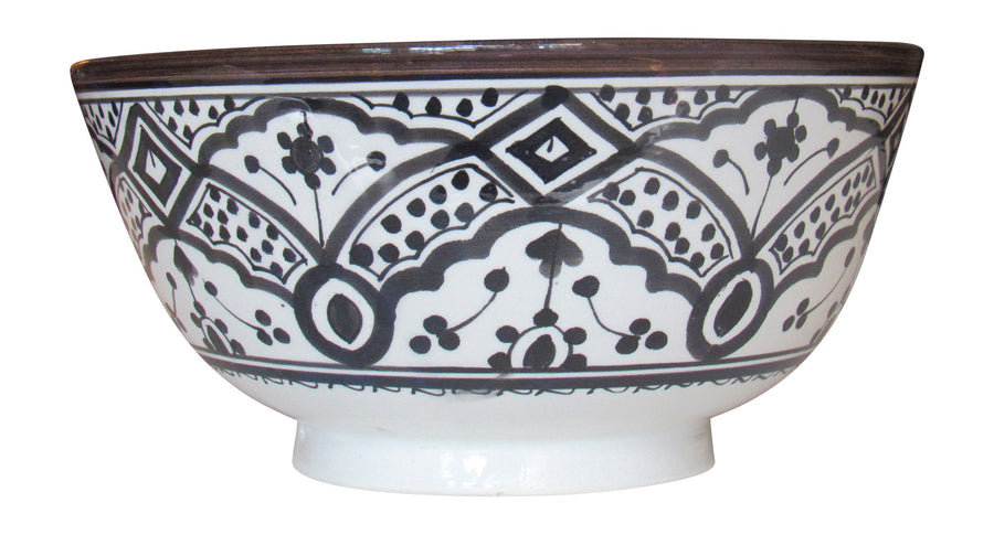Salad Bowl, Medium, handmade in Fes, Morocco
