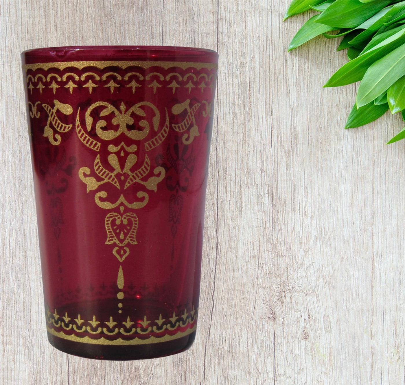 Moroccan Tea Glasses, Moroccan Drinking Glasses – Pack Of 6 – Unique and Stylish – Handmade Traditional Glass Set – For Tea, Coffee, Juice, Water, Etc.