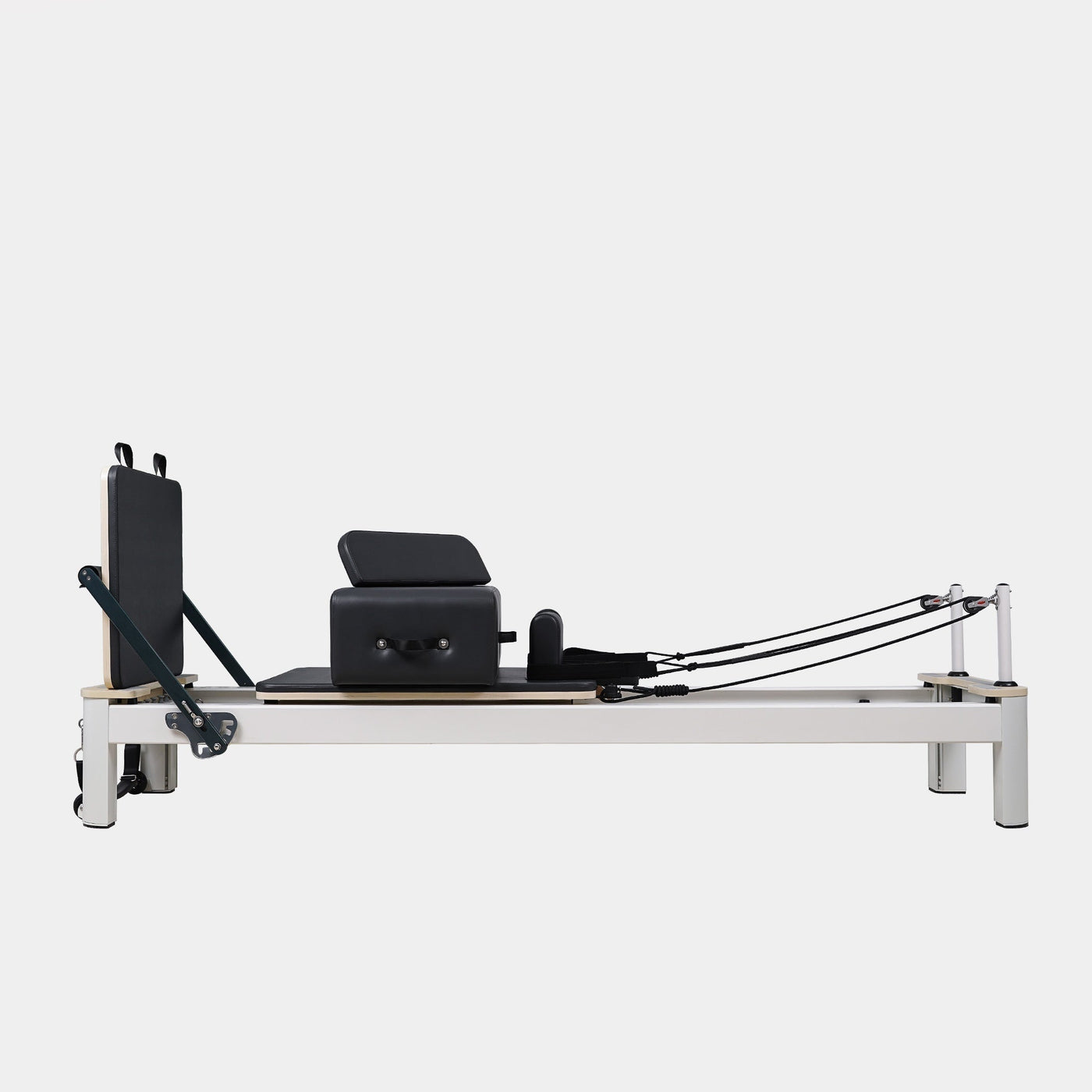 Aluminum Pilates Reformer, a Pilates reformer for home or studio use