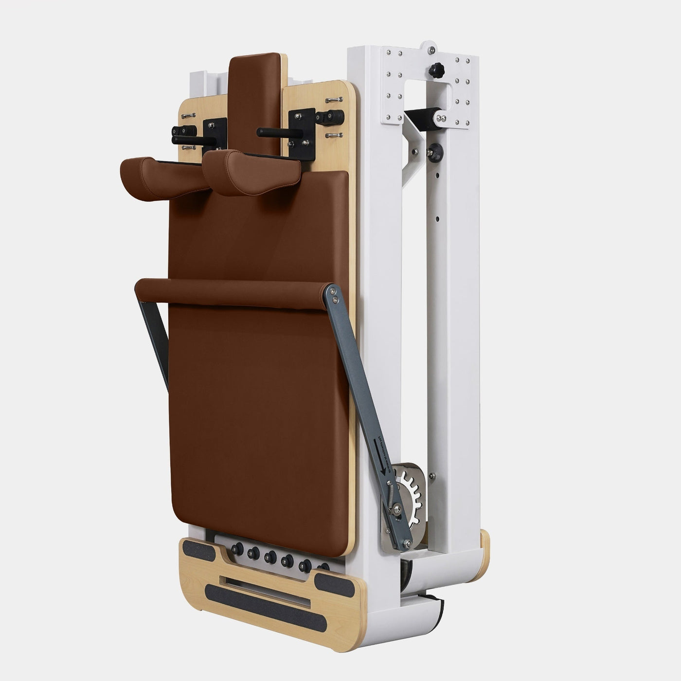 Foldable Aluminum Pilates Reformer, a Pilates reformer for home or studio use