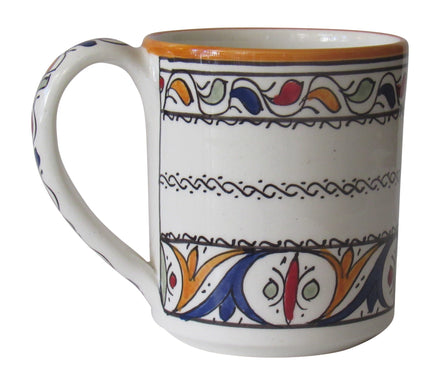 Ceramic Mug, handmade in Fes, Morocco