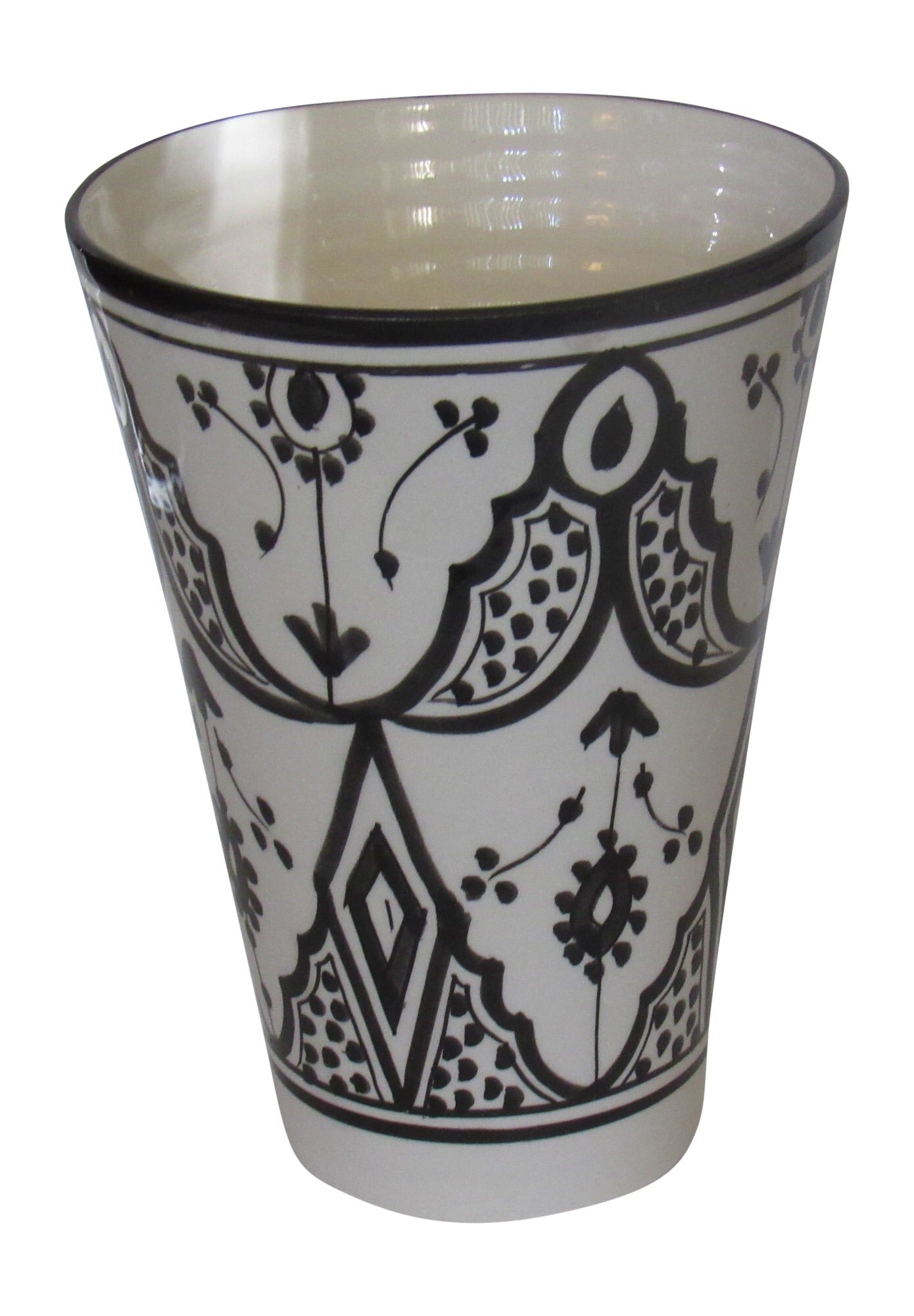 Marrakesh Gardens Safi Classic Design Vase,7"H x 5"W
