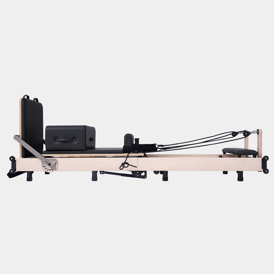 Maple Foldable Pilates Reformer — Studio-Level Foldable Reformer