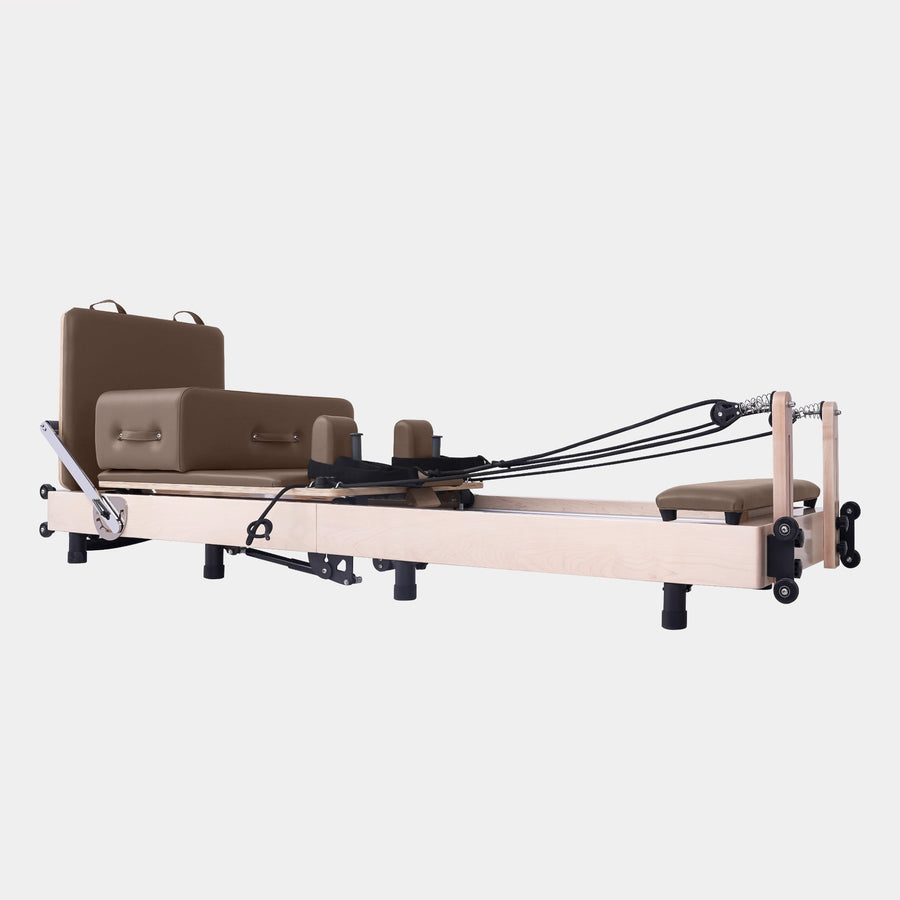 Maple Foldable Pilates Reformer — Studio-Level Foldable Reformer