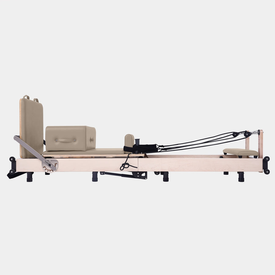 Maple Foldable Pilates Reformer — Studio-Level Foldable Reformer
