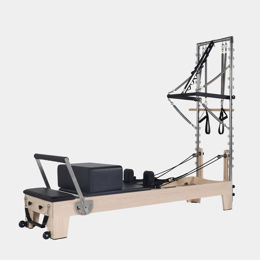 Maple Pilates Reformer with Tower