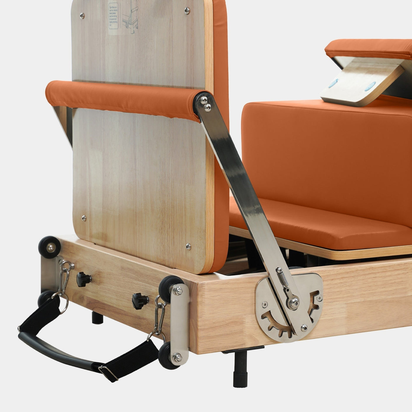 Foldable Solid-Wood Pilates Reformer