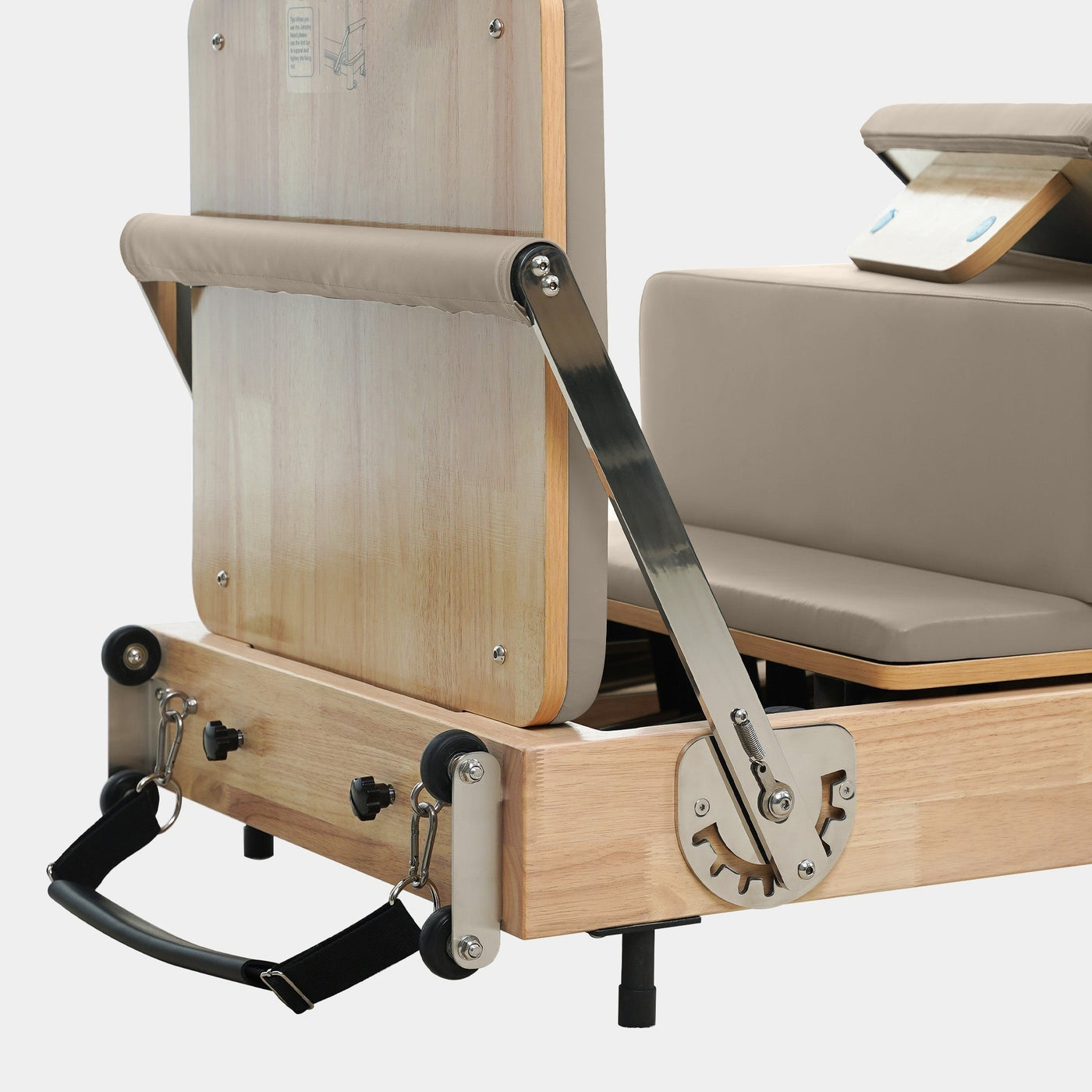 Foldable Solid-Wood Pilates Reformer