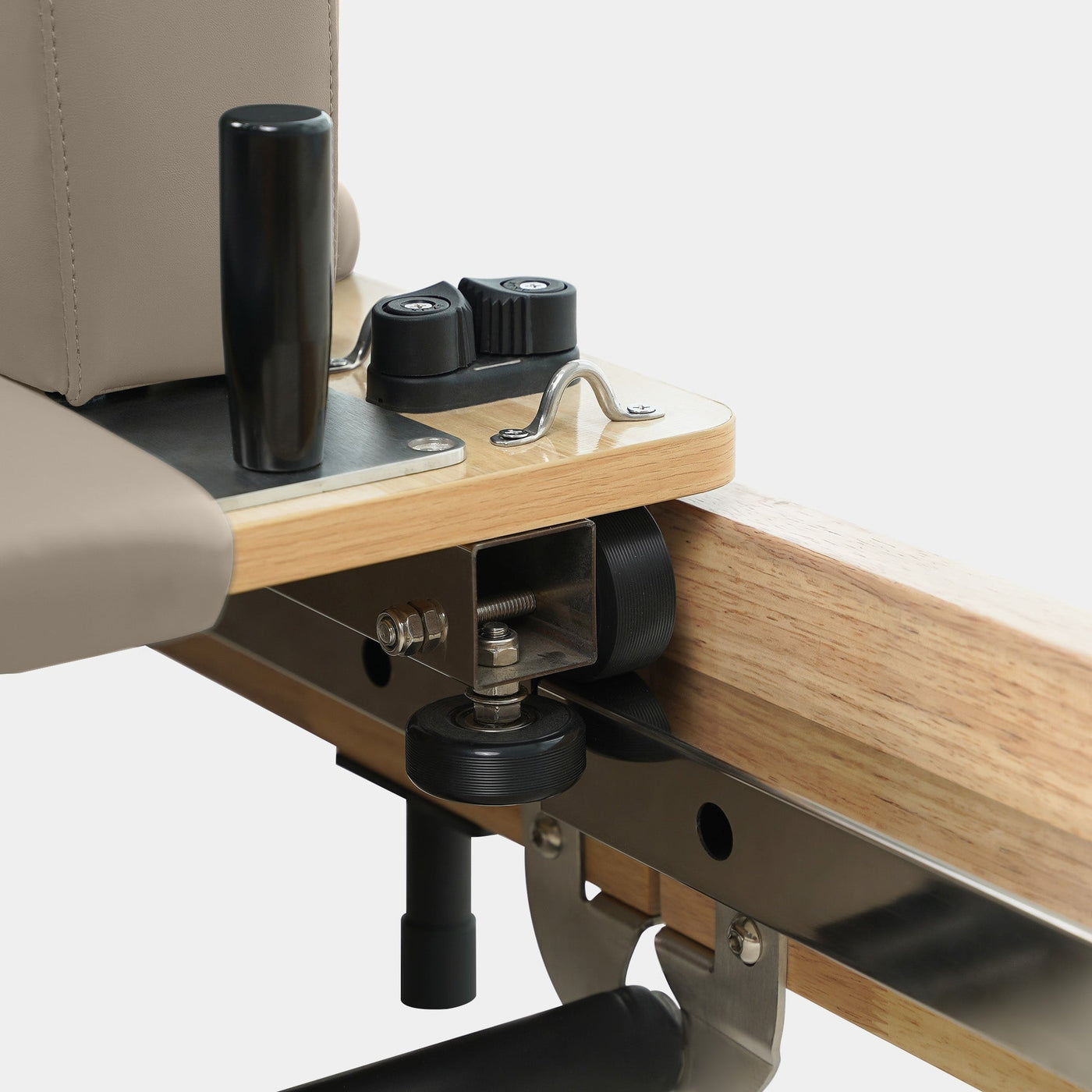 Foldable Solid-Wood Pilates Reformer