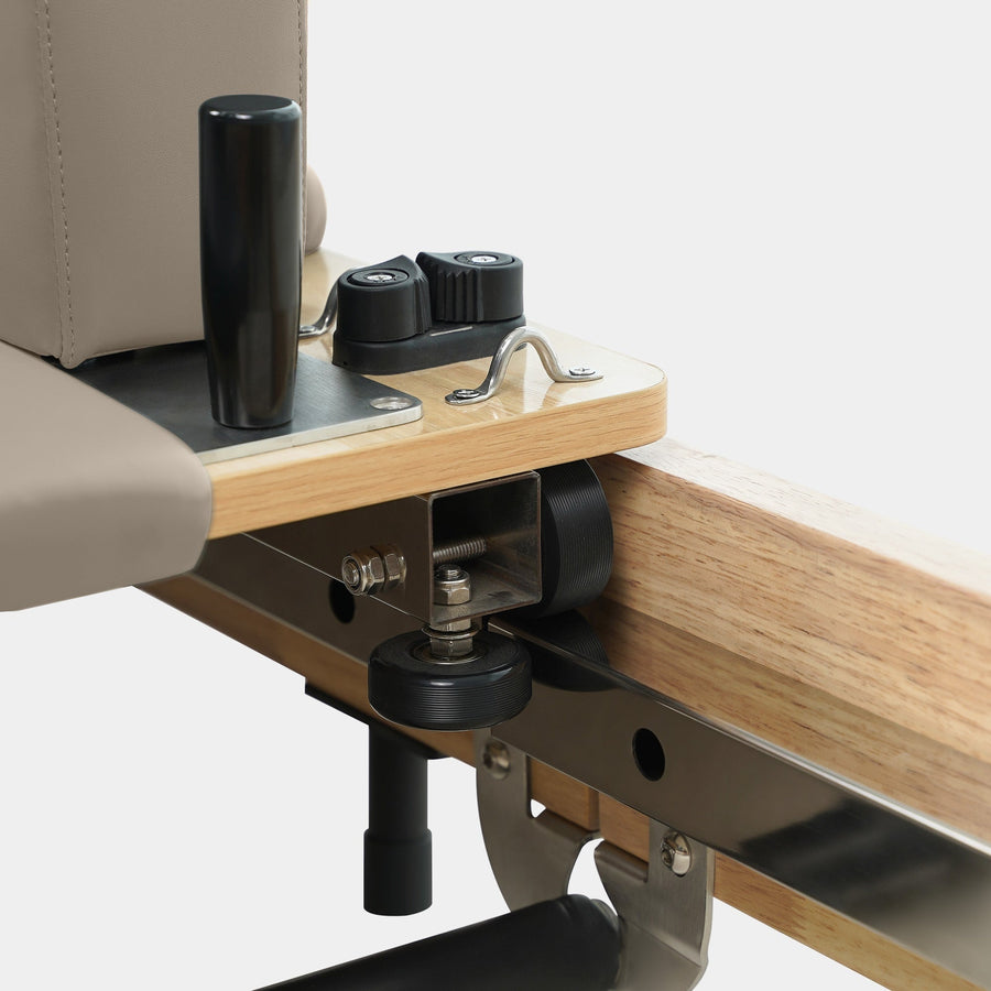 Foldable Solid-Wood Pilates Reformer