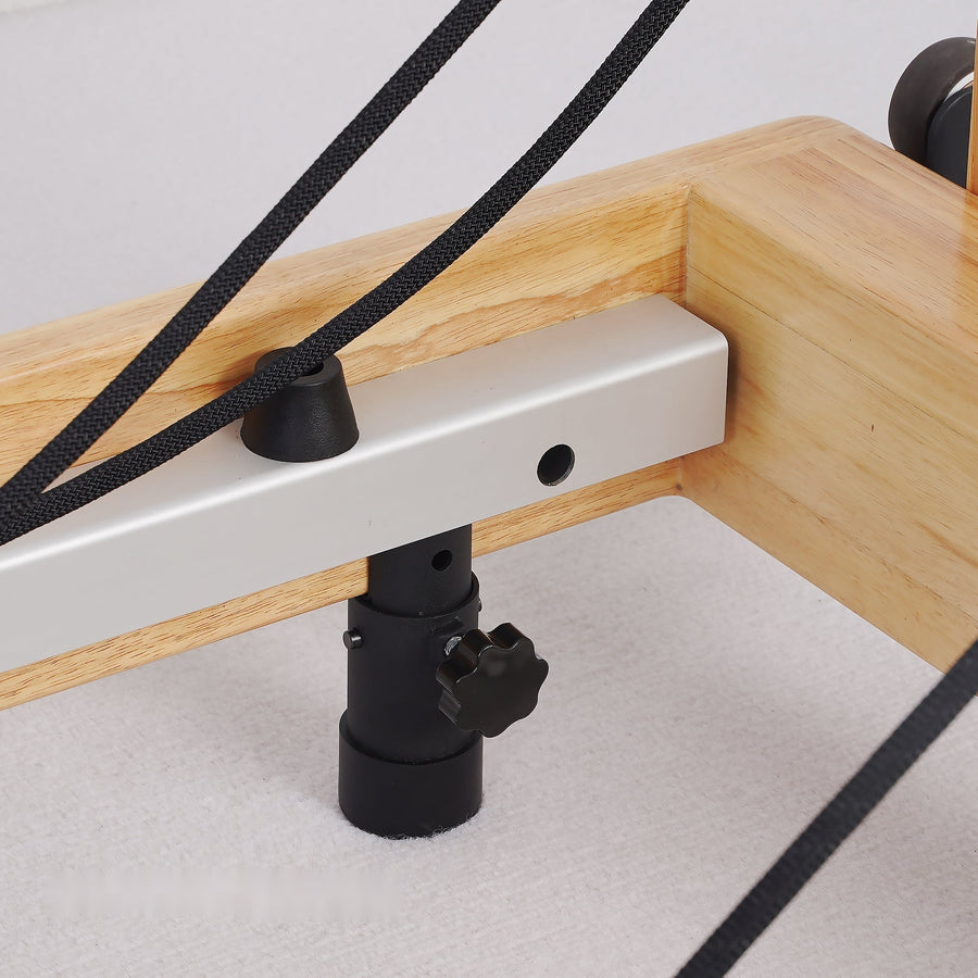 Oak Foldable Pilates Reformer — Studio-Level Foldable Reformer