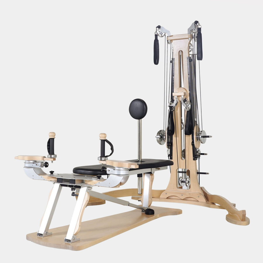 Premium Maple Movement Training System, a combination Pilates reformer and chair