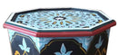 Handmade Wood Painted Table Black