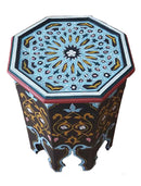 Handmade Wood Painted Table Black